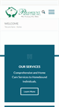 Mobile Screenshot of paramounthomecareinc.com