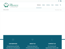 Tablet Screenshot of paramounthomecareinc.com